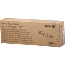 Dukkanıum Xerox 106R02235 Phaser 6600-6605 Yüksek Kapasite Yellow Sarı Toner
