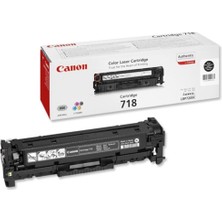 Uslucan Alışveriş Canon CRG-718BK Black Siyah Toner MF728-729 MFC8350-8580 LBP7210