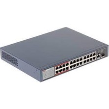 Stylmenplus Hilook NS-0326P-230(B) 24 Portlu 10-100 Fast Ethernet Switch- 24 Port Poe 230W