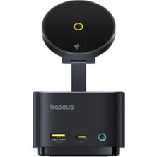 Novis Liora Baseus B00072900121-00 Magpro 7 In 1 15 W Hub ve Wireless Şarj Cihazı