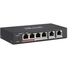Stylmenplus Hilook NS-0106MP-35 4 Port Poe, 35W, +2 Port Megabit Uplink Switch