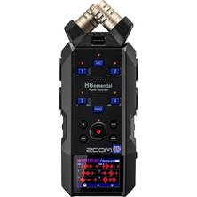 32-Bit Float ile H6ESSENTIAL, Erişilebilirlik, 6 Parça Taşınabilir Kaydedici, Stereo Mikrofon, 4 Xlr/trs Girişi, Sd Kart Kayıtları, USB Ses Arayüzü, Müzisyenler, Podcast'ler, Film Yapımcıları