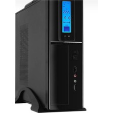 Freedom Storee Frisby FC-S6040B USB 300W Matx Slim Tower Kulplu Kasa - Dijital Gösterge