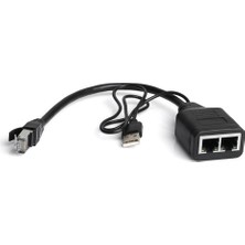 Negok Dark Dk Ac Ntbrx2 RJ45 Megabit Ethernet Çoklayıcı Adaptör