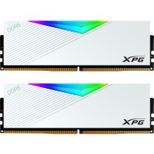 AK-SA-STR Xpg 16GB-2 Lancer Rgb Ddr5 6400MT-S cl 32-39-39 1.4V Soğutuculu Beyaz Pc Ram