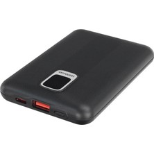 Stylmenplus S-Link G110 10000MAH PD20W+QC18W+HSC22.5W Siyah LCD Taşınabilir Pil Şarj Cihazı Powerbank