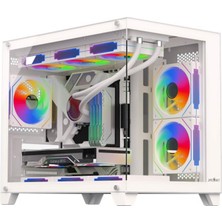 Dukkanıum James Donkey Stark S700 650W Beyaz Gaming Kasa