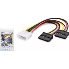 Freedom Storee Hadron HDX5525 Sata Power Kablo Poşetli 2ın1 16CM Siyah