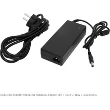 AK-SA-STR Frisby FPA-7228SM Notebook Adaptör (Samsung) 19V 4.74A (Uç Boyutu : 5.5 x 3.0mm)