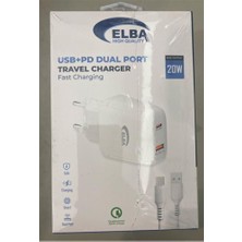 Paxteks ELB44 Elba 20W 2li̇ Pd+Usb Type-C Set