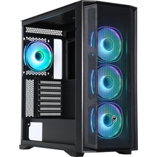 Zemira Frisby CX-500 750W 80+(Bronze) Argb Fan Gaming Mesh 4rgb Fan Yan:4mm Temper Cam-Ön Panel:abs+ Mesh