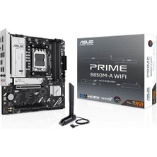 Rory Asus Prime B850M-A Wifi 8000MHZ (Oc) Ddr5 Soket Am5 M.2 HDMI Dp Matx Anakart