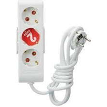 Uslucan Alışveriş Mutlusan 3lü 2mt Upsli Grup Priz (001 175 330002 02 00)