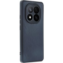 No35 Newface Xiaomi Redmi Note 14 Pro 4g Kılıf Aras Deri Kapak - Lacivert