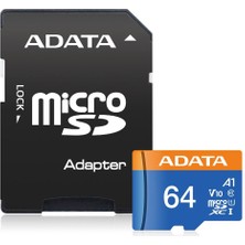 Maxdora Adata 64GB Premier Microsdxc Card With Adapter Uhs-I CLASS10 V10 Hafıza Kartı