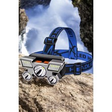 No35 Ultra Güçlü LED Işık Şarjlı Kafa Lambası Balıkçı Lambası Kafa Feneri