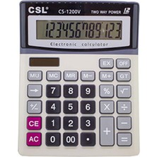AK-SA-STR Csl CS-1200V 12 Hane Masa Tipi Hesap Makinesi