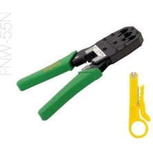 AK-SA-STR Frisby FNW-55N RJ45-RJ11-RJ12 Kablo Sıkma Pensesi
