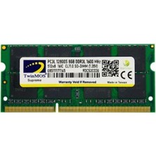 Maxdora Twinmos 8gb Ddr3 1600MHZ CL16 1.35V Low VOLT.MDD3L8GB1600N Notebook Ram