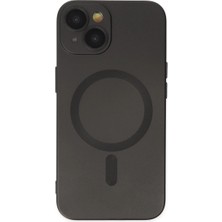 xirshop Iphone 14 Plus Kılıf Moshi Lens Magneticsafe Silikon - Siyah
