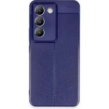 Newface Vivo V30 Lite 4g Kılıf Auto Focus Kapak - Lacivert