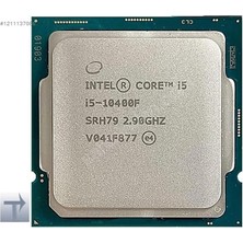 Maxdora Intel Core I5 10400F Tray Soket 1200 2.9ghz 12MB Önbellek 6 Çekirdek 14NM Işlemci Kutusuz Novga