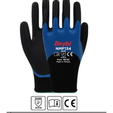 Negok Beybi NMF134 10BEDEN 12LI Double Mikro Köpük 3-4 Nitril Kaplı Polyester Örgü Eldiven