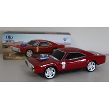 Dukkanıum Everton RT-1959 Kırmızı Arabalı Bluetooth Fm-Usb-Tf-Aux Şarjlı Nostaljik Radyo