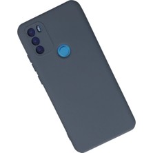 No35 Newface General Mobile Gm 21 Plus Kılıf Nano Içi Kadife Silikon - Gri