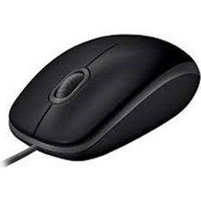 MK Beykoz Logitech 910-005508 B110 Siyah Silent (Sessiz) Kablolu Optik USB Mouse