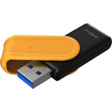 Novis Liora Kingston DTXS-512GB 512GB Portable USB 3.2 Gen1 Datatraveler Exodias (Black-Yellow) Flash Bellek