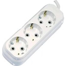 Uslucan Alışveriş Almera 3lü Topraklı Klemensli Priz (9130100)