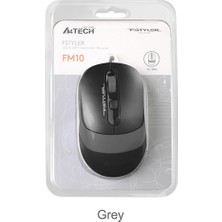 Lims Store A4 Tech FM10 USB Fstyler Gri Optik 1600 Dpı Mouse