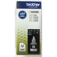 Freedom Storee Brother BT6000BK Black Siyah 6.000 Sayfa Şişe Mürekkep DCP-T300-T500-T700 MFC-T800