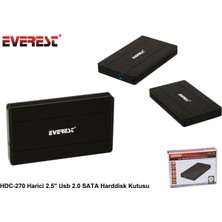 CT Stones Everest HDC-270 Harici 2.5" USB 2.0 Sata Harddisk Kutusu