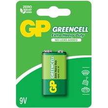 Uslucan Alışveriş Gp Greencel 9V Çinko Pil Tekli Paket GP1604G-2U1