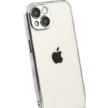 No35 Newface Apple Iphone 15 Razer Lensli Silikon - Titan Gri