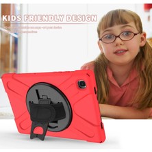 No35 Newface Samsung Galaxy T500 Tab A7 10.4 Kılıf Amazing Tablet Kapak - Kırmızı