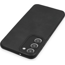 No35 Newface Samsung Galaxy S23 Plus Kılıf Loop Deri Silikon - Siyah