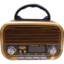 Novis Liora Everton RT-723 Dijital Göstergeli Şarjlı Nostaljik Radyo (Am-Fm-Sw Wıth Bt-Usb-Tf )