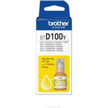MK Beykoz Brother BTD100Y Yellow Sarı 5.000 Sayfa Şişe Mürekkep DCP-T430-T530-T730-T830 MFC-T930-T935