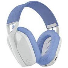 AK-SA-STR Logitech 981-001074 G435 White-Lilac Mikrofonlu Lightspeed Kablosuz Gaming (Oyuncu) Kulaklık