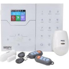 Cash Dukkan Spy SP-201IP Dahi̇li̇ Tcp-Ip Destekli̇ Kablosuz Alarm Seti̇ (1pir,1mc,2kmd.)
