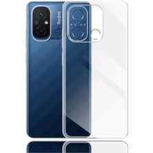 xirshop Xiaomi Redmi 12C Kılıf Lüx Şeffaf Silikon