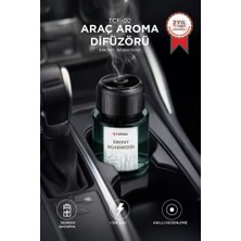 Torima Hava Nemlendirici Sarjlı 10W Buharlı Oda ve Araba Difüzörü TCF02 Ebony Agarwood