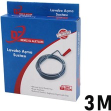3mt x 6mm Susta Spral Lavabo  Gider Açar