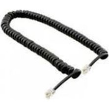 CT Stones Spiral Siyah Pluglu Ahize Kordonu 30 cm