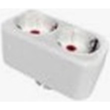 CT Stones Mutlusan 2li Topraklı Fiş,priz Düz Tip (001 170 033003 00 00 )