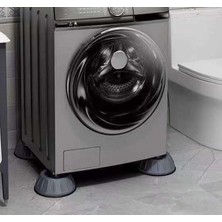 Feyza Design Çamaşır Makinesi Titreşim ve Kayma Önleyici 4'lü Gürültü Engelleyici Set