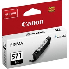 Cash Dukkan Canon CLI-571XL Bk Black Siyah Yüksek Kapasiteli Mürekkep Kartuş TS5050-9050